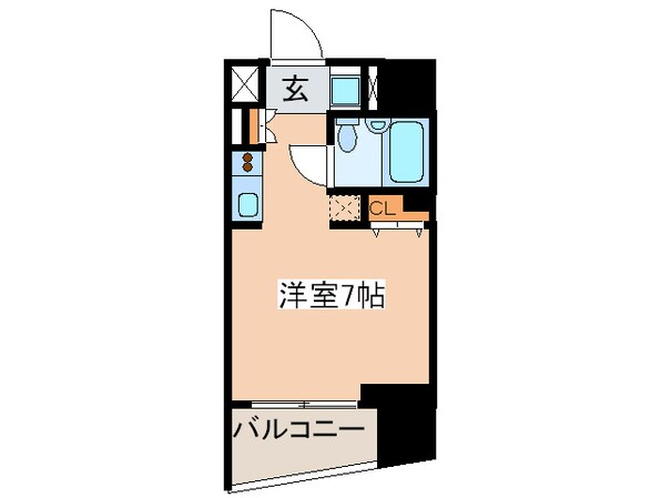 レジディア神田岩本町の物件間取画像